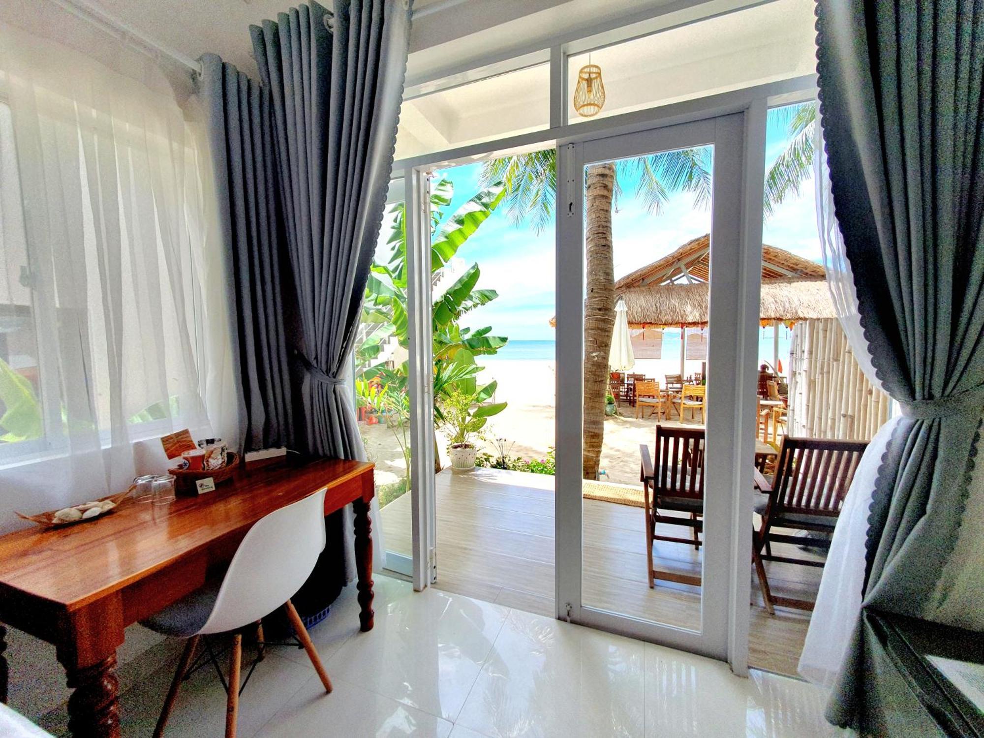 Lucky Spot Beach Bungalow Song Cau Exteriör bild