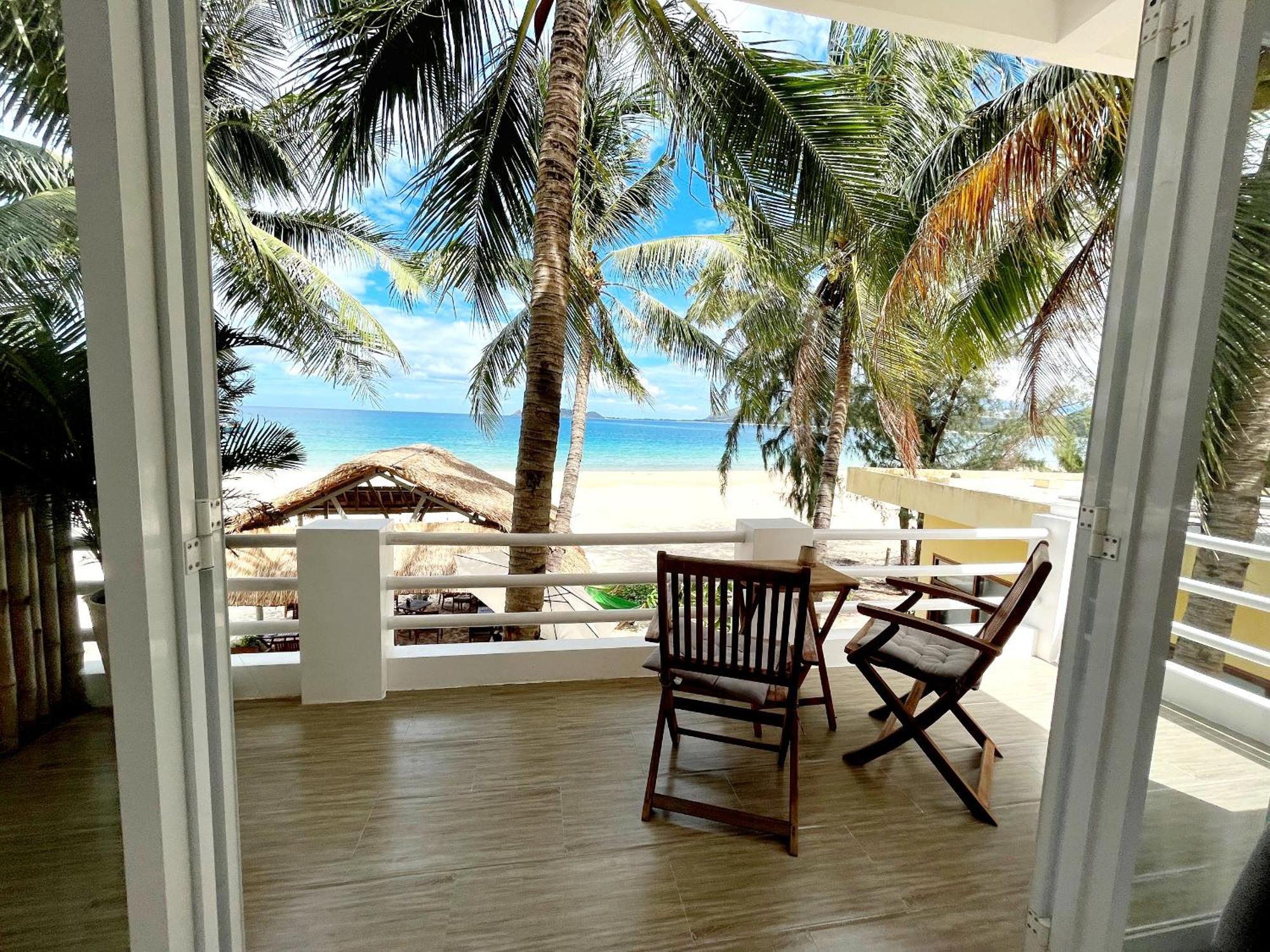 Lucky Spot Beach Bungalow Song Cau Exteriör bild
